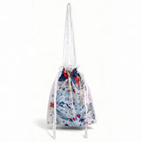 MOULIN ROUGE- BLANC TAROT - SAC DIVINATION RUBAN SIMPLE