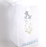 Sac organza fleuriste aquilegia bleu brigitte tanaka