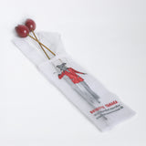 Brigitte Tanaka porte vin en organza chien golf costume