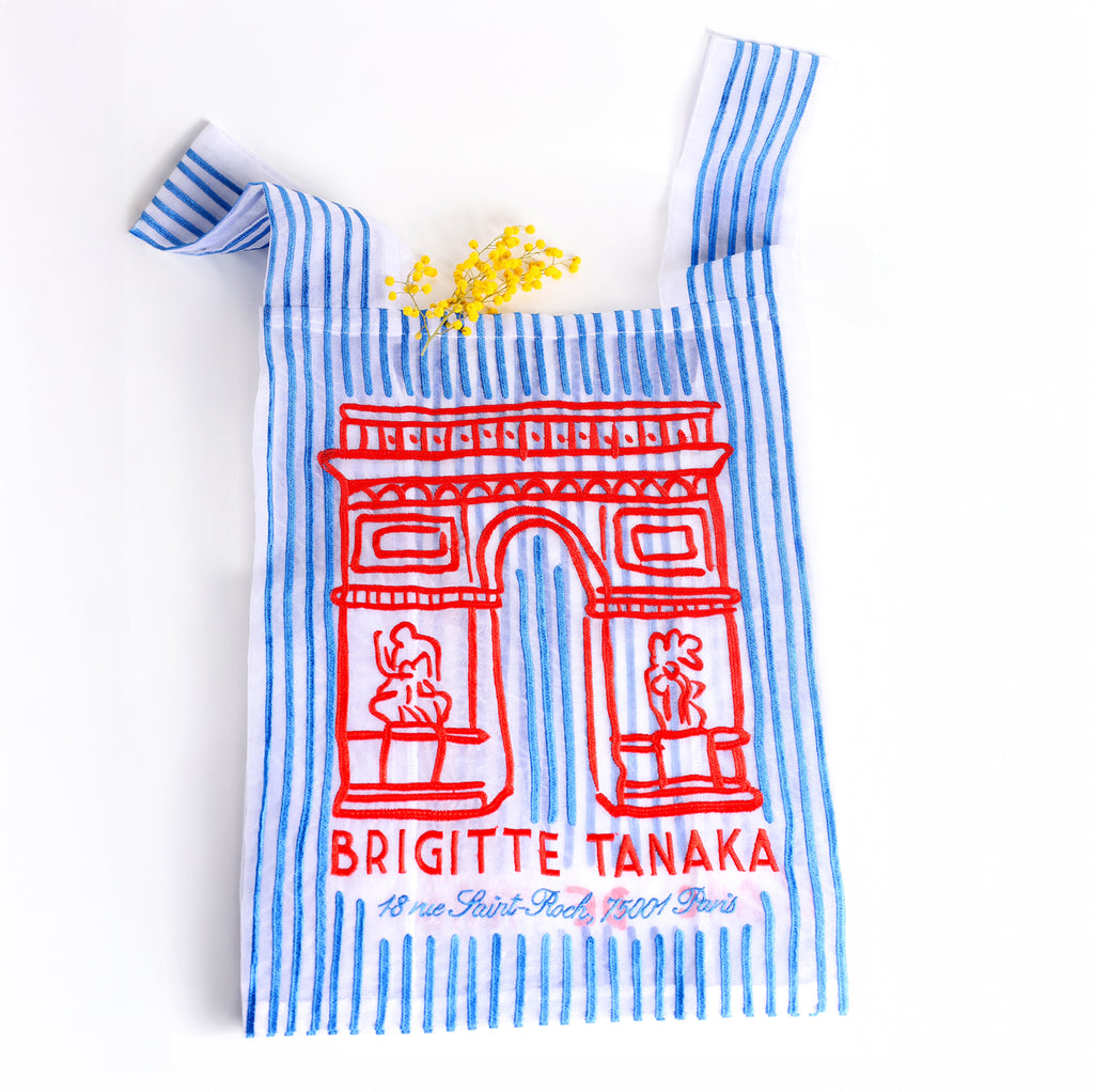 Organza bag brigitte tanaka paris symbol- arc triumphant