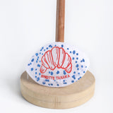 pochette organza croissant brigitte tanaka