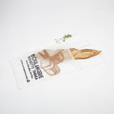 "Bakery" bag diverted in organza and embroidery