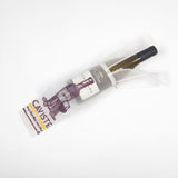 Sac "Caviste" détourné en organza et broderies