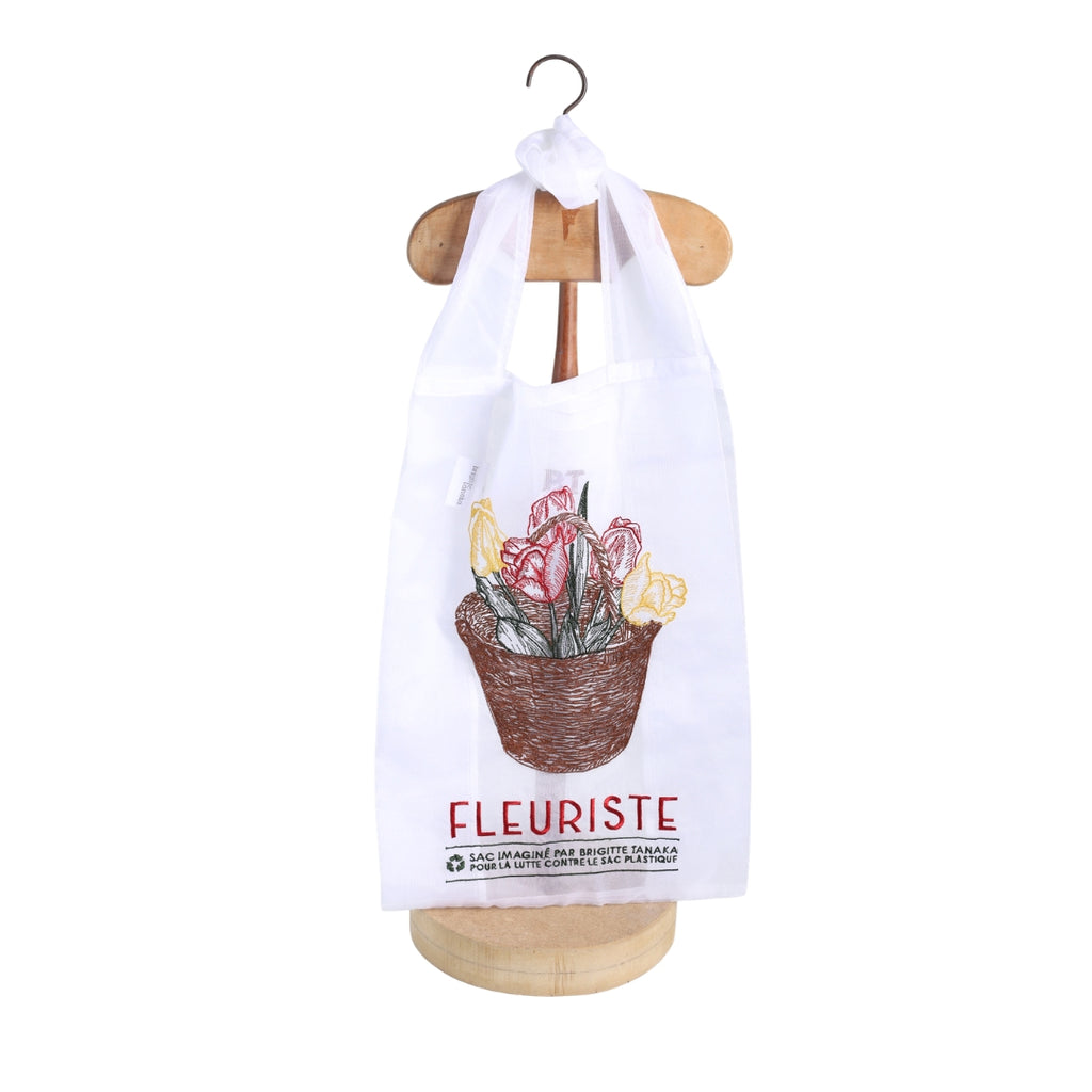 BRIGITTE TANAKA●FLEURISTE SILVER Organza Bag Florist Basket – Brigitte Tanaka
