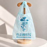 Sac Organza Fleuriste Bleu