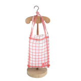 sac organza torchon rouge brigitte tanaka