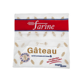 sac organza farine gâteau brodé