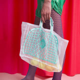 Plastic-green-bag-organza-Brigitte-Tanaka