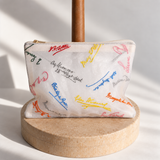 Pochette signature organza
