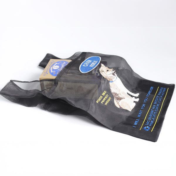 Sac chien Shiba Brigitte Tanaka en organza