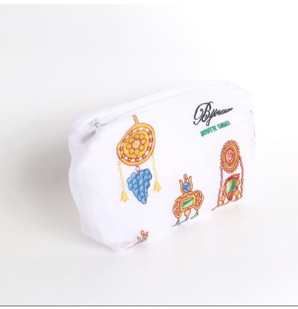 pochette organza bijoux