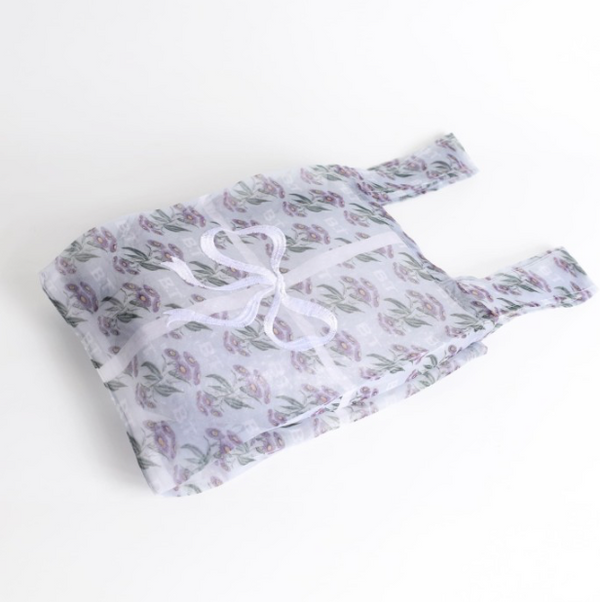 organza bag flowers 