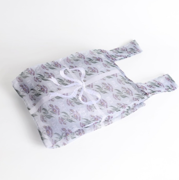 organza bag flowers 