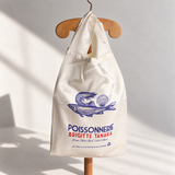 sac poissonnerie satin
