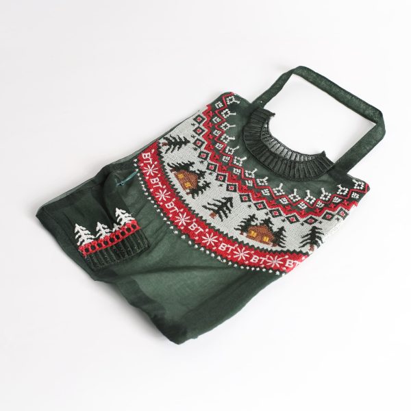 PULL POCHETTE VERT PETIT