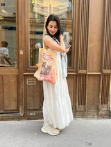 sac organza chat peche