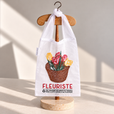 sac organza fleuriste panier
