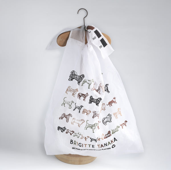sac organza multichiens races brigitte tanaka