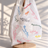 sac signature organza