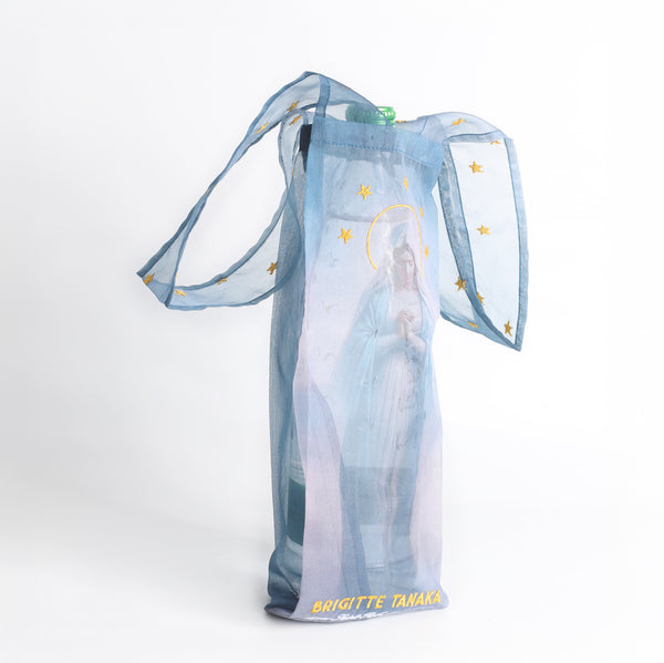 Porte vin Vierge organza Brigitte Tanaka