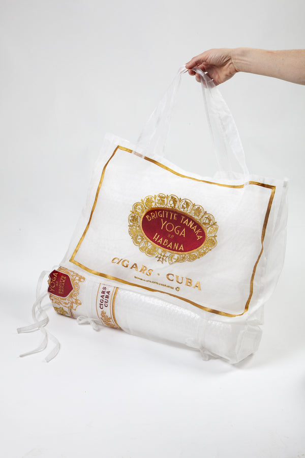 sac organza brodé brigitte tanaka yoga cigars cuba 
